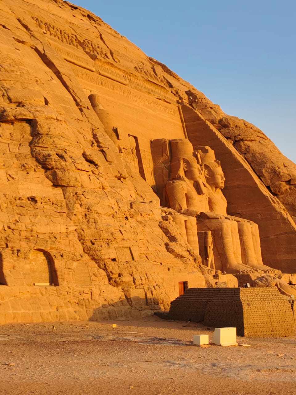 Templo de Abu simbel com guia em portugues