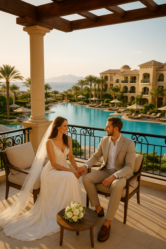 Lua de mel Egito resorte de luxo Four Seasons