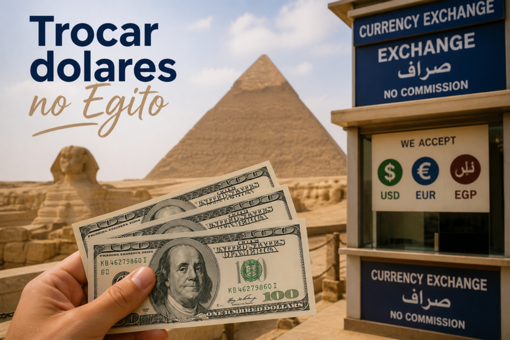 Onde comprar dolares no Egito ,qual moeda levar ao viajar ao Egito ?