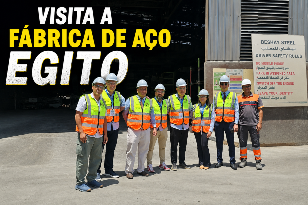 Empresário brasileiro em viagem de negócios ao Egito acompanhado por guia em português Viagem de negócios no Egito para conhecer empresas, fornecedores e possíveis parceiros comerciais locais
