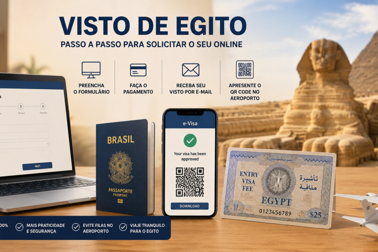 Como Tirar o Visto para o Egito em 2026: Passo a Passo Completo para Brasileiros